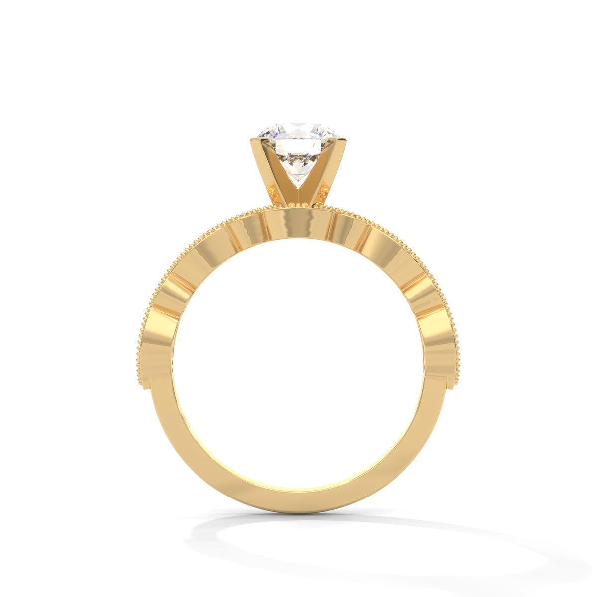 Marquise Bloom Solitaire Ring