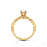 Marquise Bloom Solitaire Ring