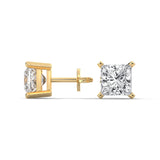 Sovereign Princess Solitaire Earrings