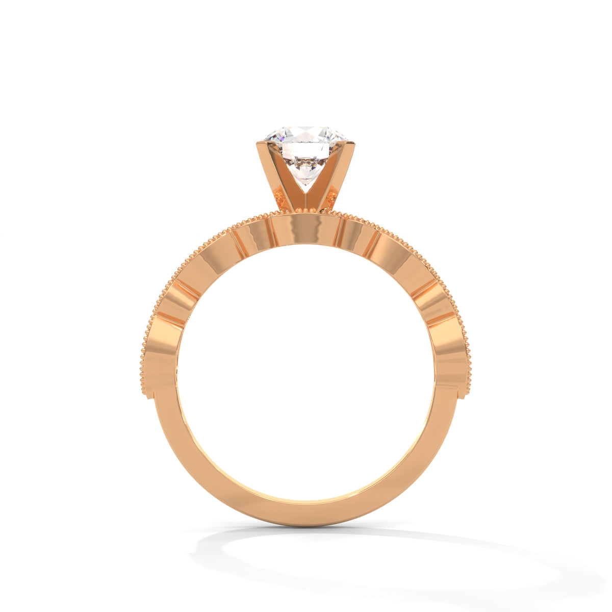 Marquise Bloom Solitaire Ring