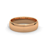 Polished Arc Classic Band Ring