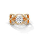 Infinity Braid Diamond Ring