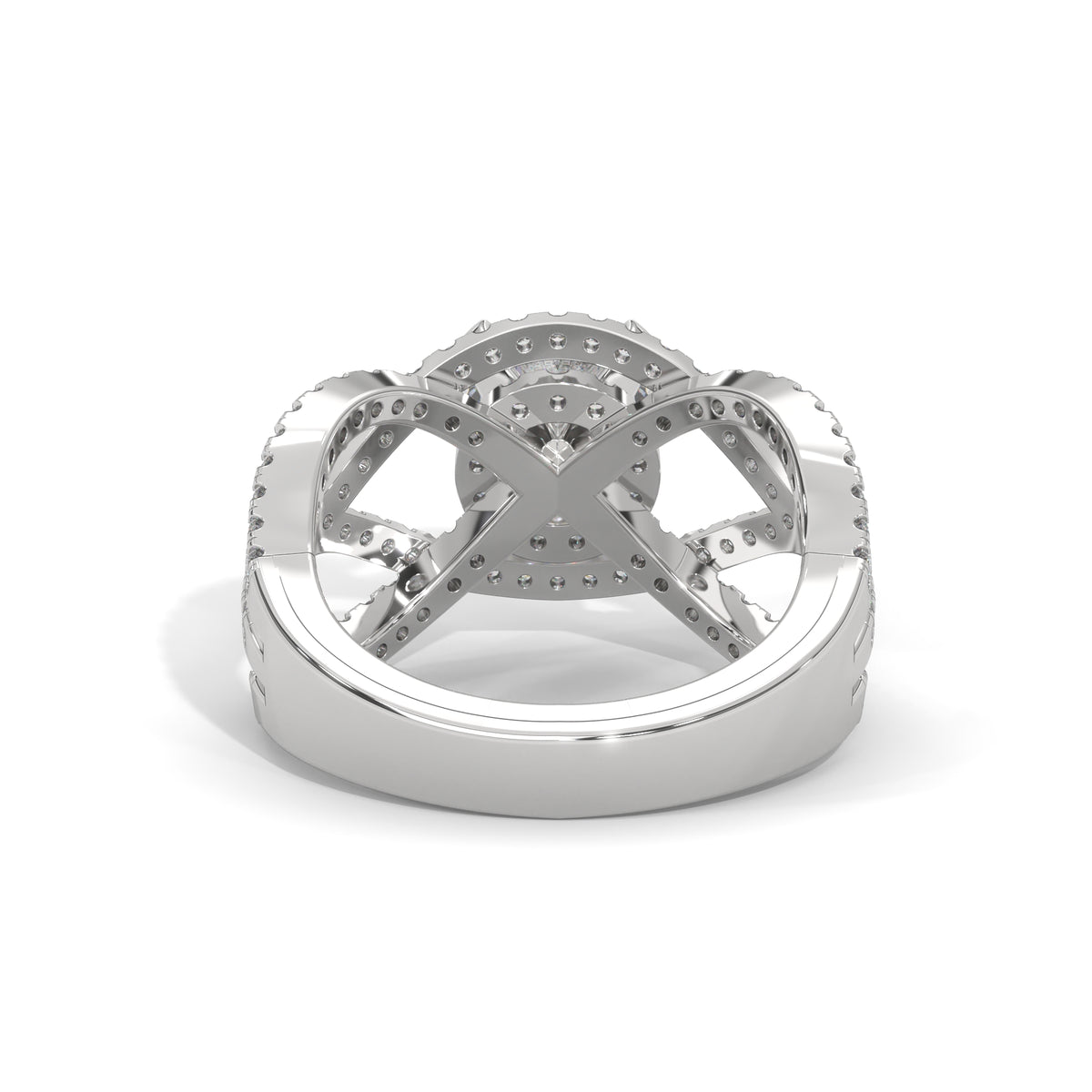 Infinity Braid Diamond Ring