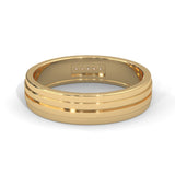 Parallel Lines Diamond Band Ring