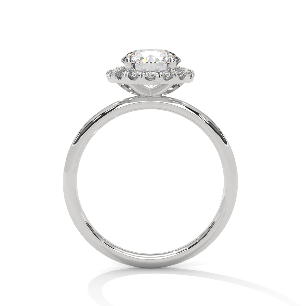 Celestial Bloom Halo Ring