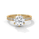 Crown Radiance Solitaire Ring