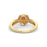 Celestial Embrace Halo Ring
