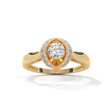 Celestial Embrace Halo Ring