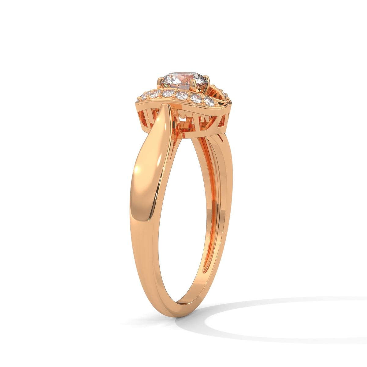 Celestial Embrace Halo Ring