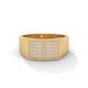 Bold Pavé Signet Ring