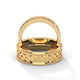 Lattice Filigree Eternity Band Ring