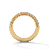 Pave Cascade Diamond Band Ring