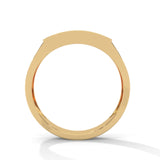 Bold Pavé Signet Ring
