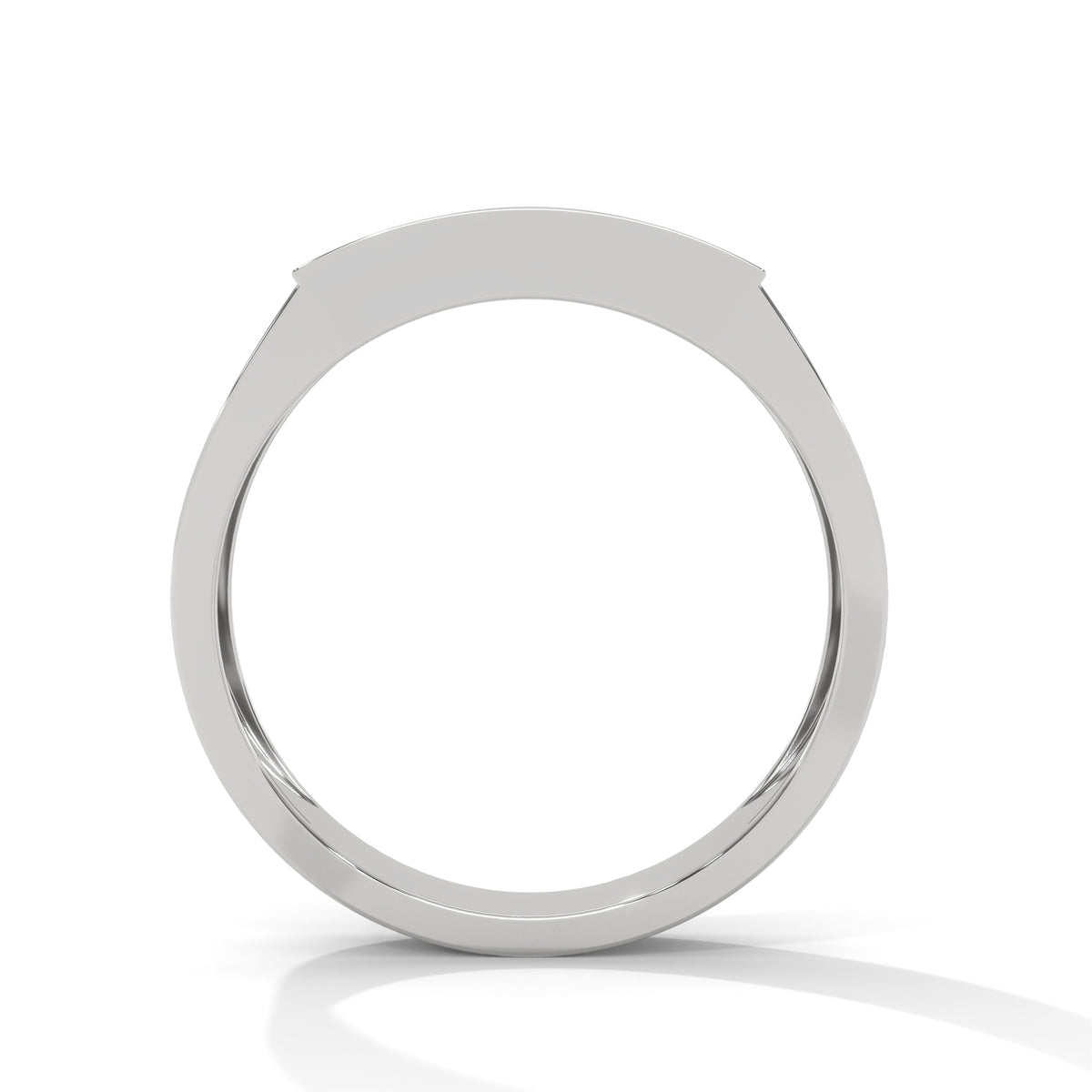 Bold Pavé Signet Ring