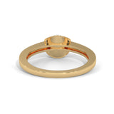 Celestial Bloom Halo Ring