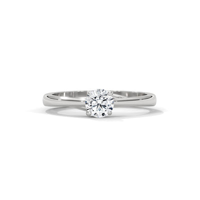 Timeless Arch Solitaire Ring — IGI Certified Diamond Jewellery | My Carat India