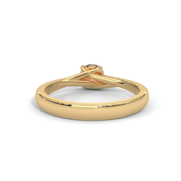 Timeless Arch Solitaire Ring