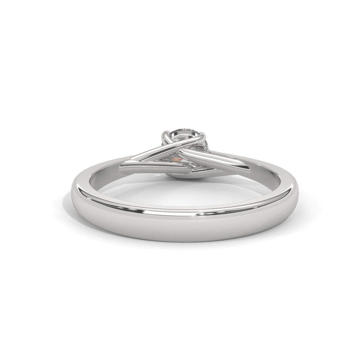 Timeless Arch Solitaire Ring