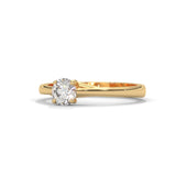 Timeless Arch Solitaire Ring