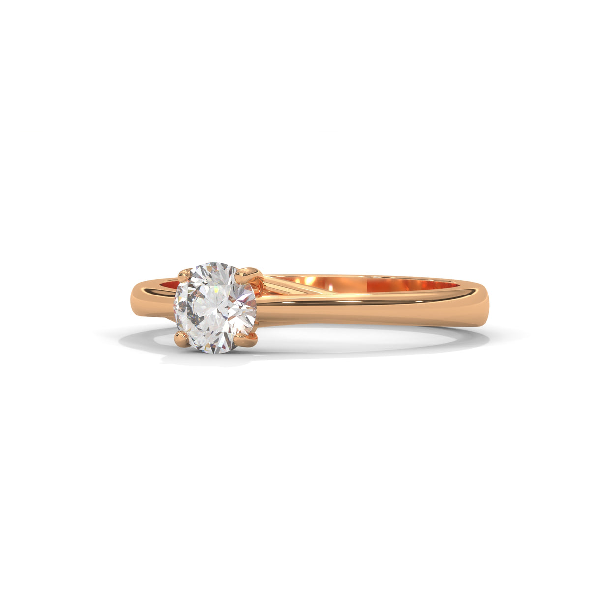 Timeless Arch Solitaire Ring