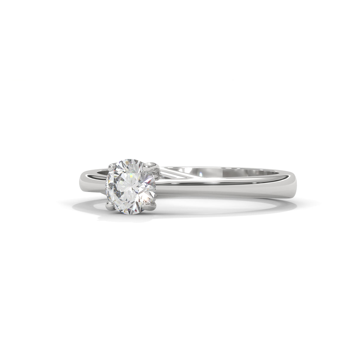 Timeless Arch Solitaire Ring