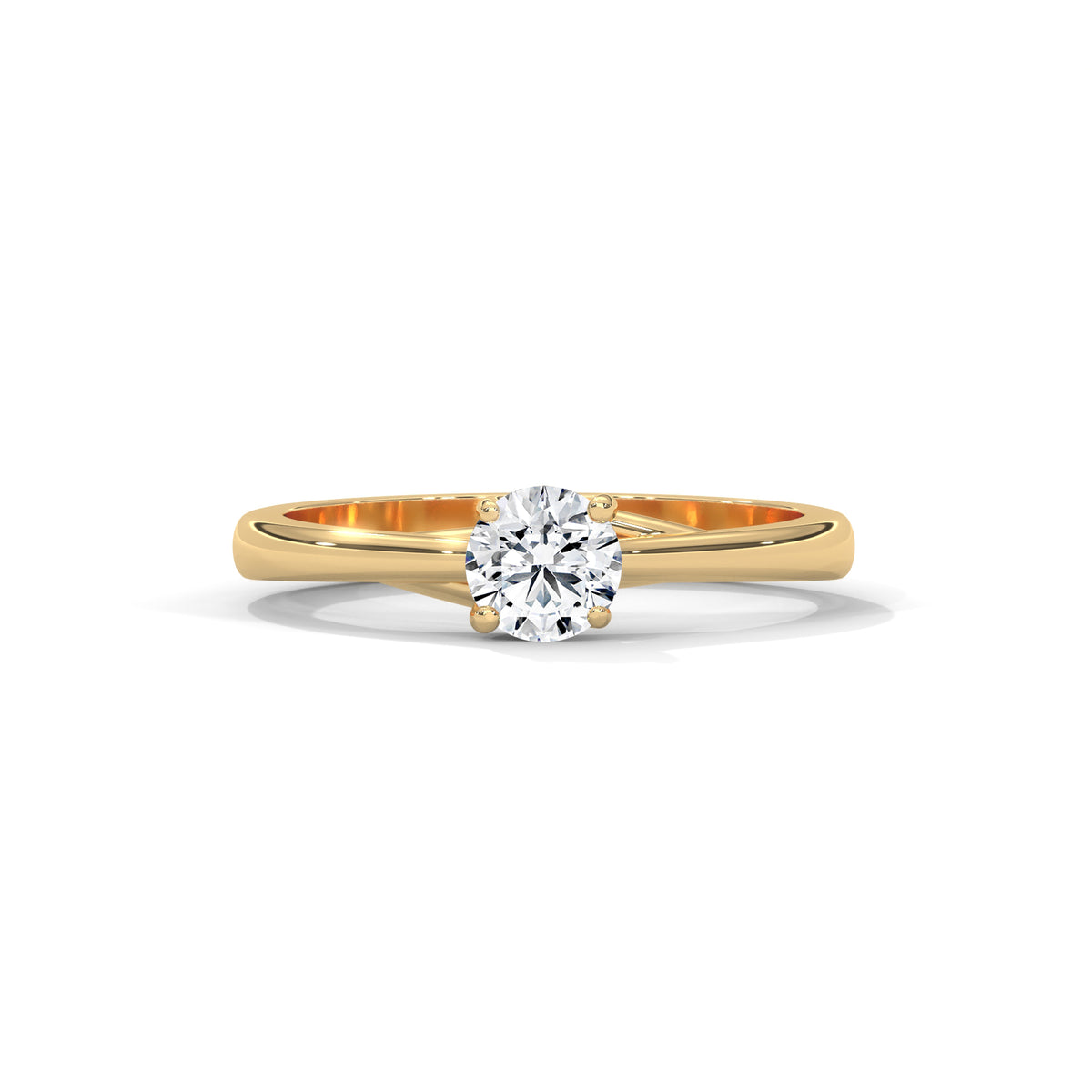 Timeless Arch Solitaire Ring