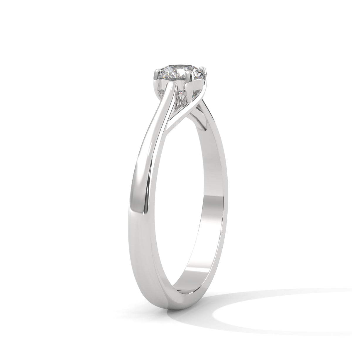 Timeless Arch Solitaire Ring
