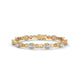 Midnight Bloom Infinity Bracelet