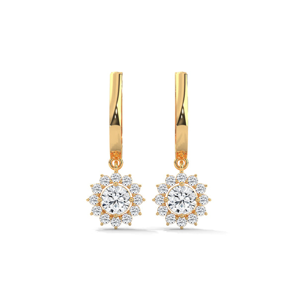 Celestial Bloom Halo Danglers