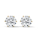 Crowned Brilliance Solitaire Studs