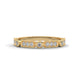Bezel Arc Diamond Band Ring