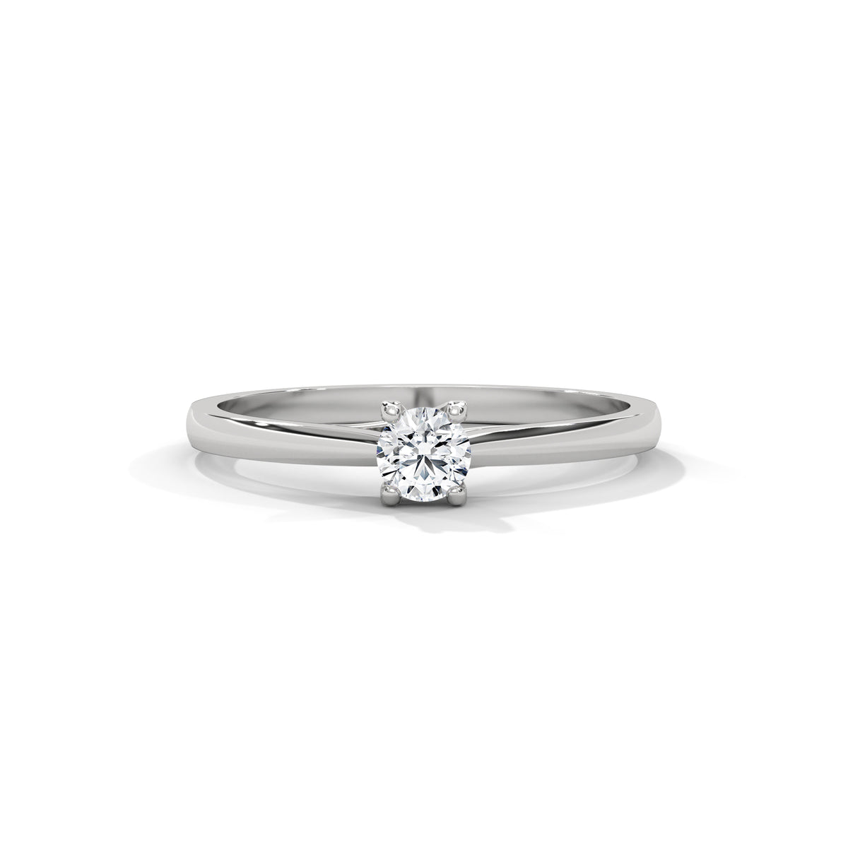 First Light Solitaire Ring