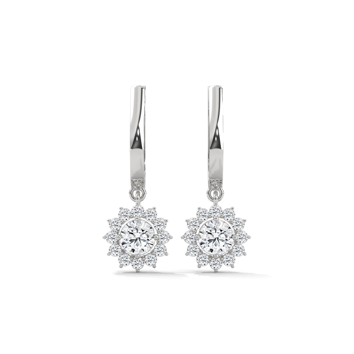 Celestial Bloom Halo Danglers