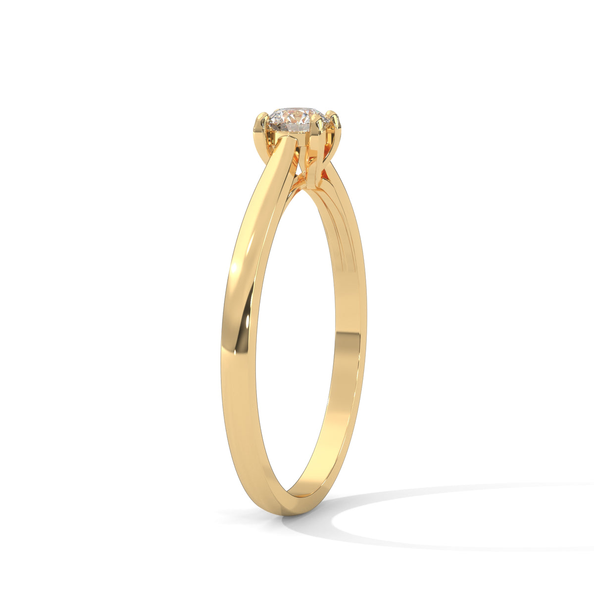 First Light Solitaire Ring