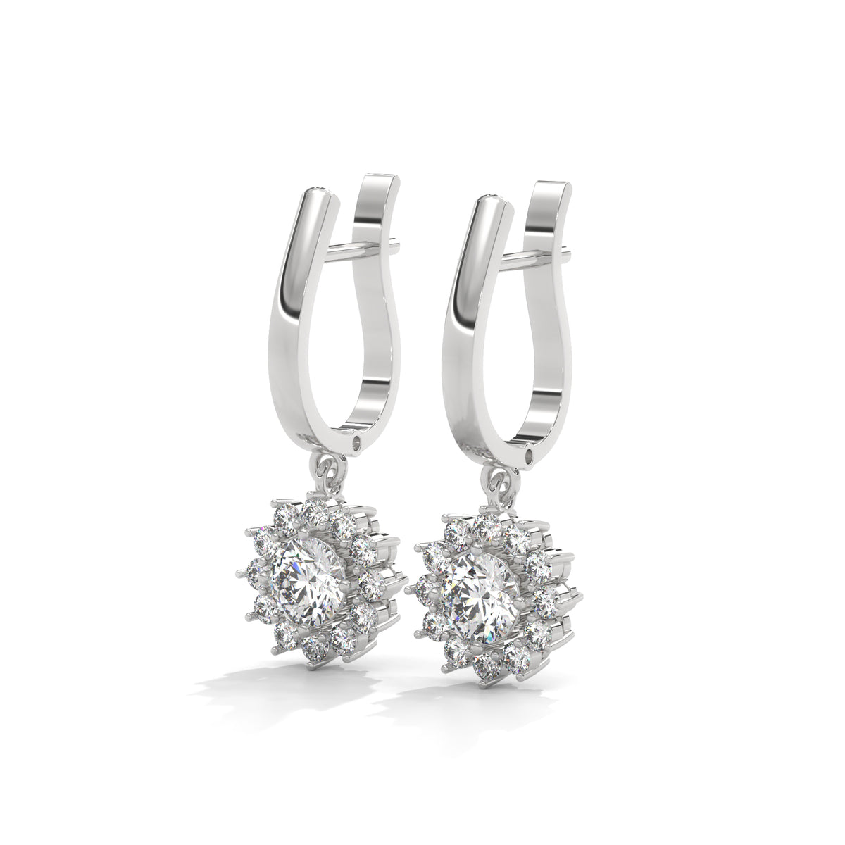 Celestial Bloom Halo Danglers