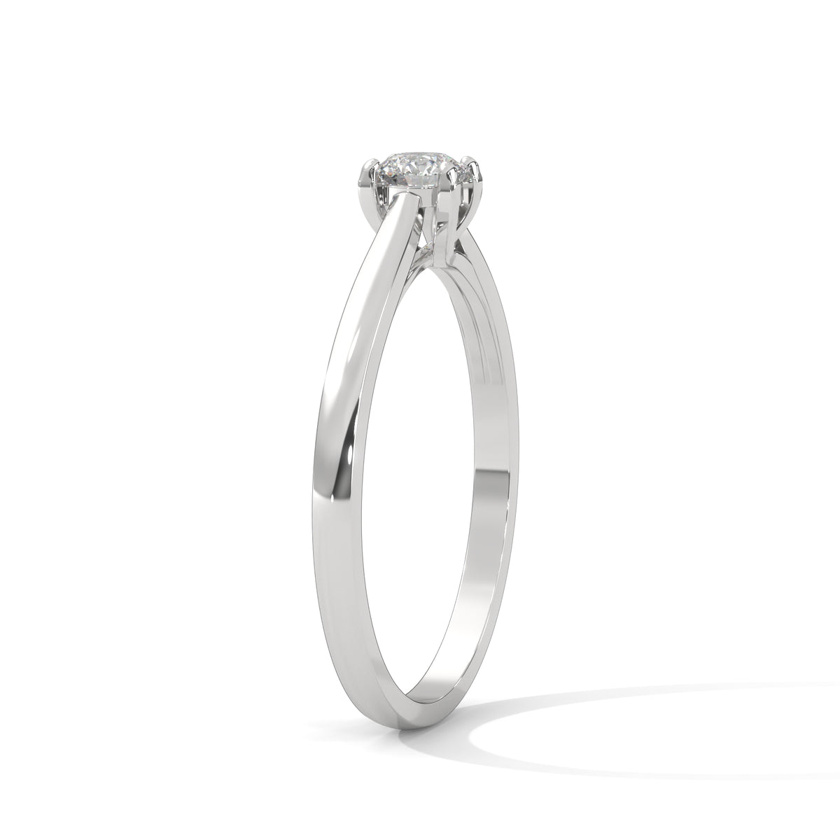 First Light Solitaire Ring