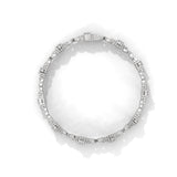 Midnight Bloom Infinity Bracelet
