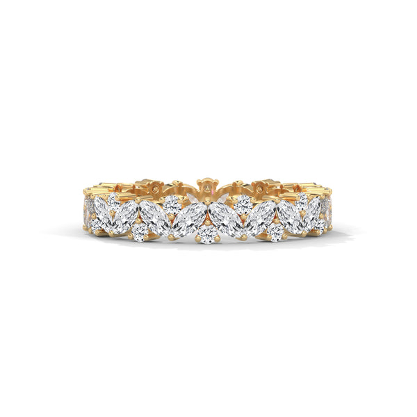 Marquise Waltz Eternity Ring