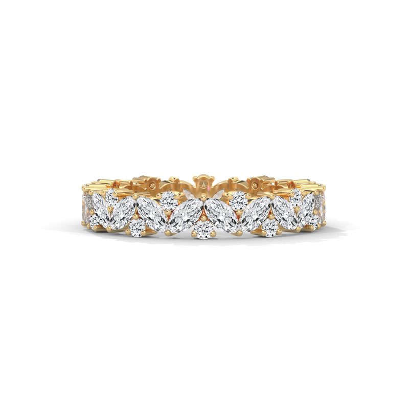 Marquise Waltz Eternity Ring
