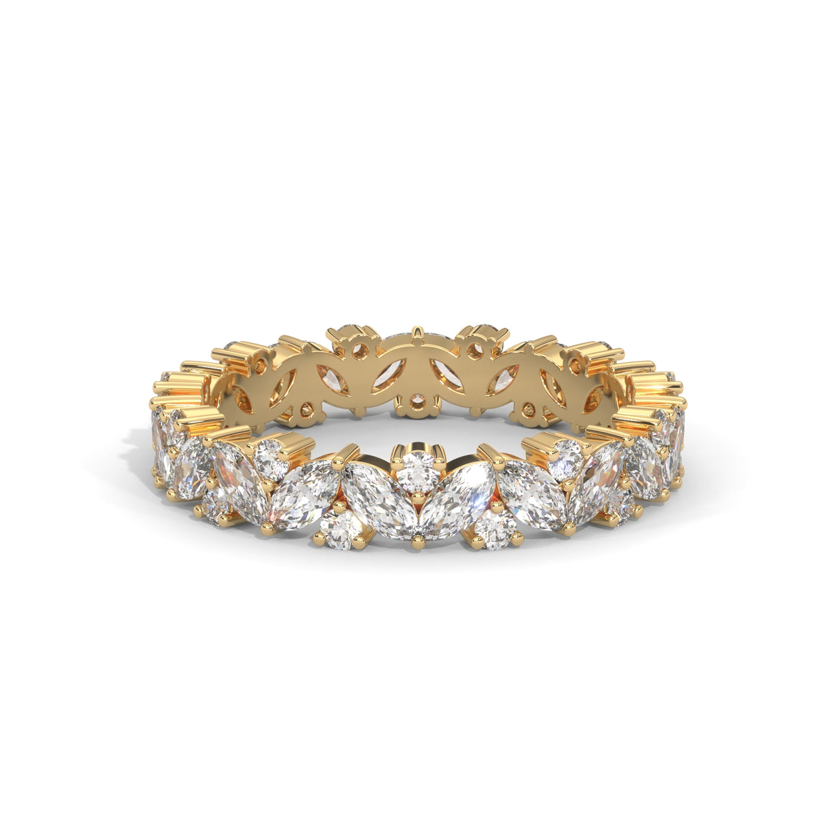 Marquise Waltz Eternity Ring
