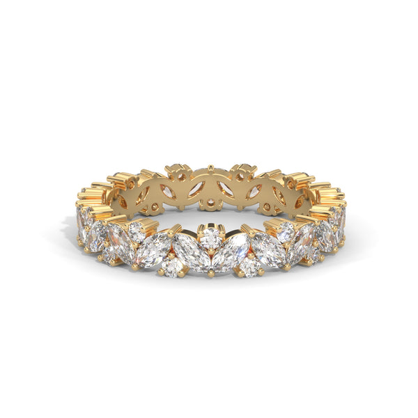 Marquise Waltz Eternity Ring