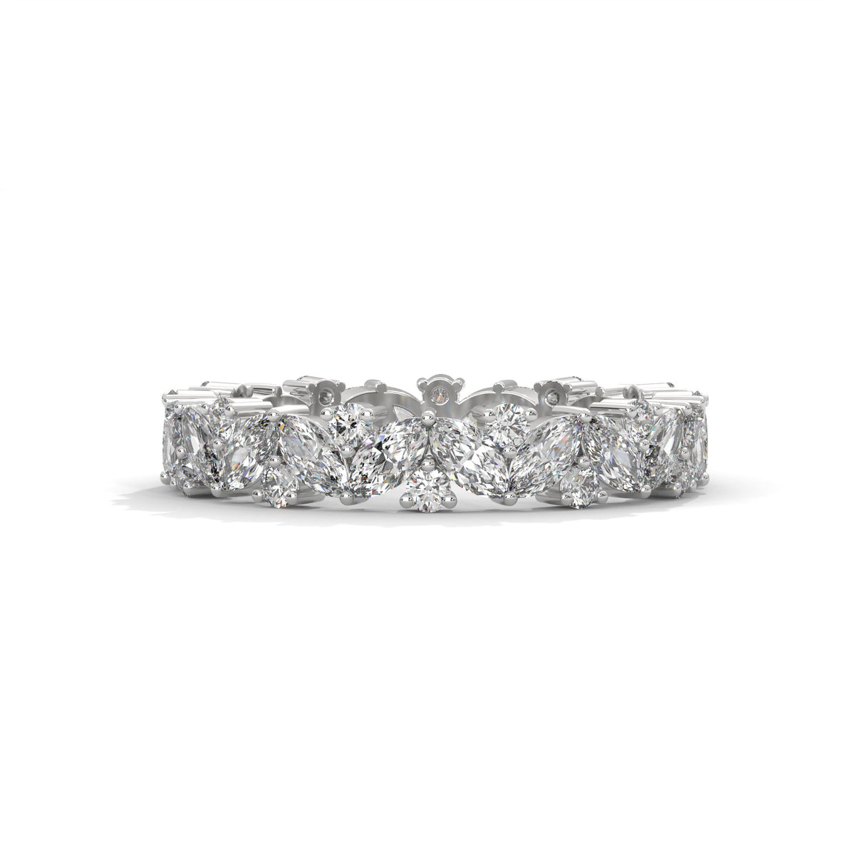 Marquise Waltz Eternity Ring