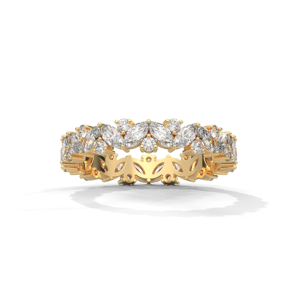 Marquise Waltz Eternity Ring