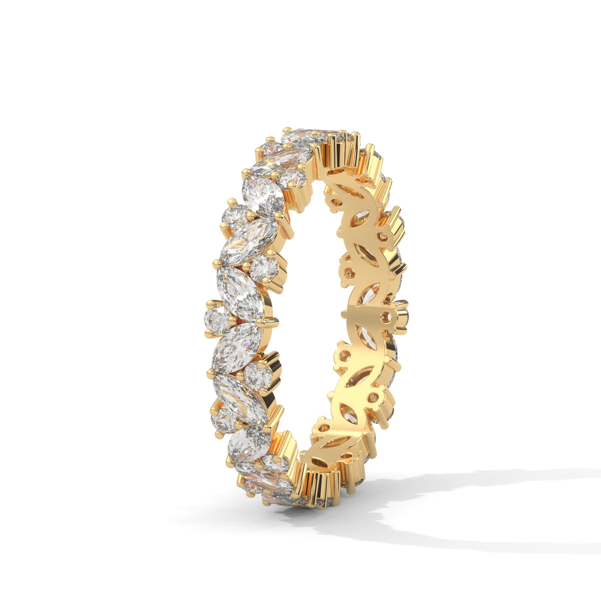 Marquise Waltz Eternity Ring