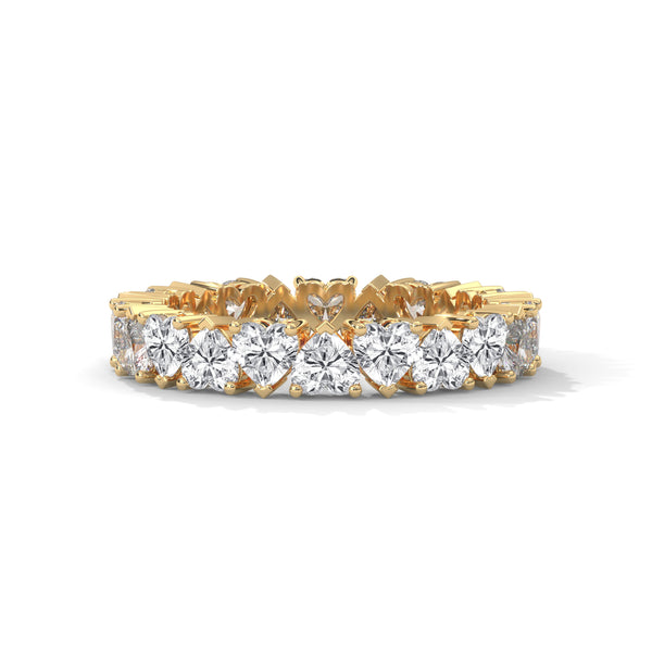 Infinite Hearts Eternity Ring