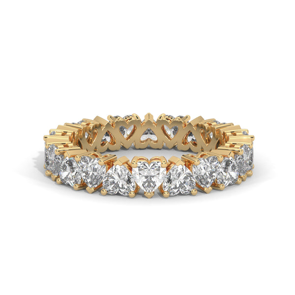 Infinite Hearts Eternity Ring