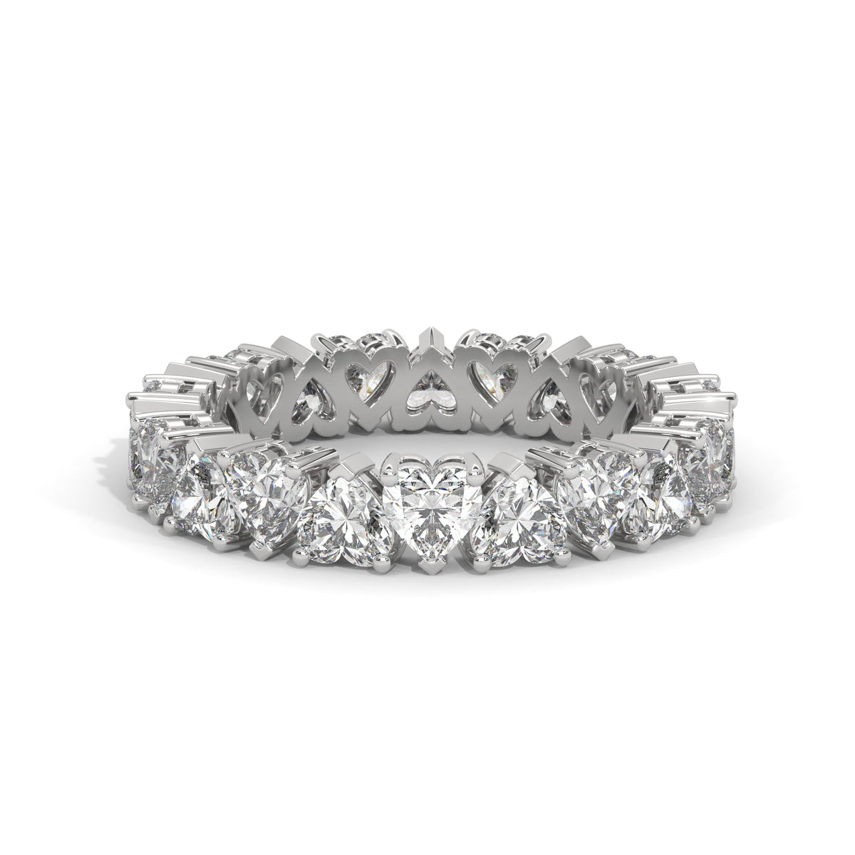 Infinite Hearts Eternity Ring