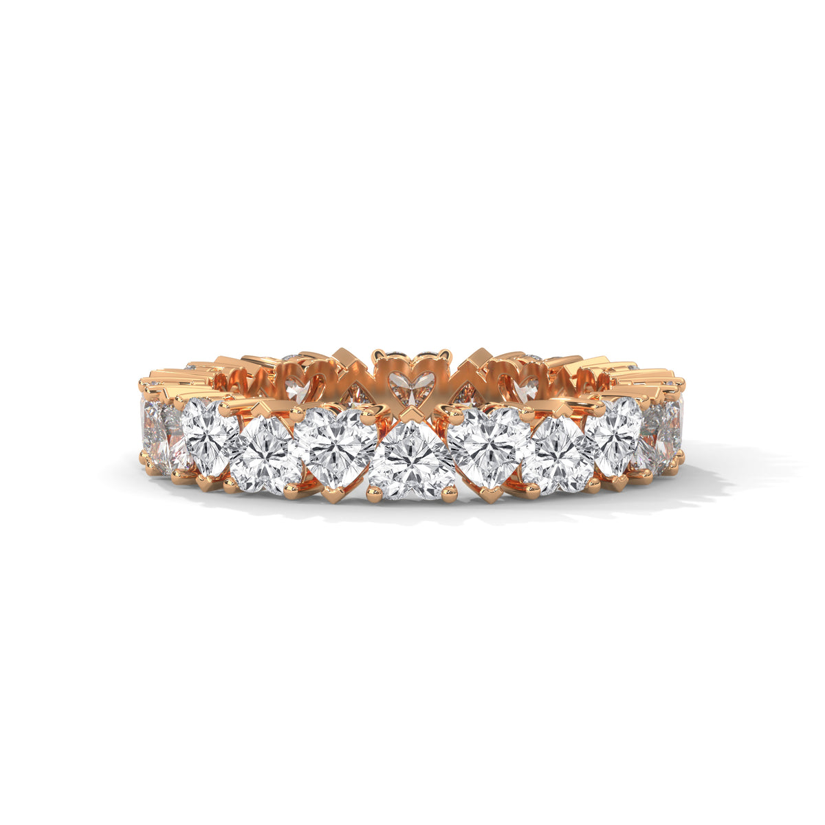 Infinite Hearts Eternity Ring
