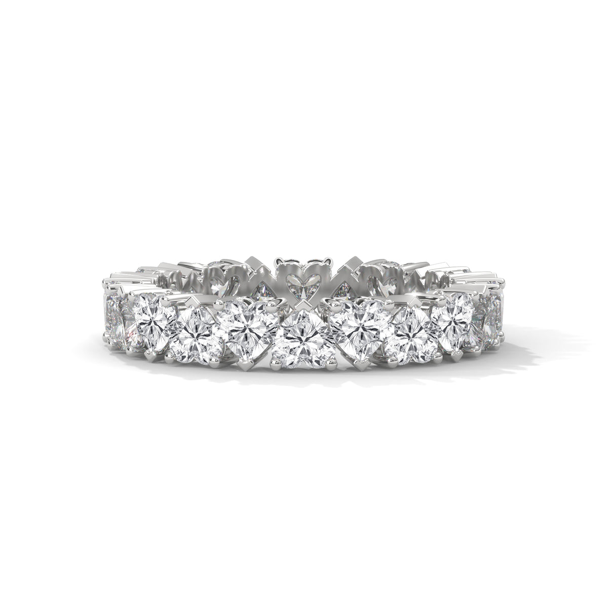 Infinite Hearts Eternity Ring