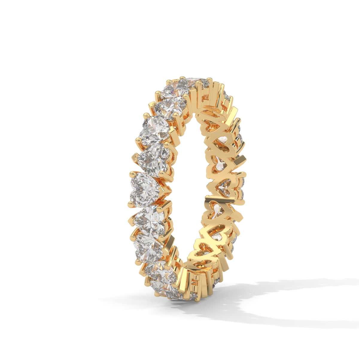 Infinite Hearts Eternity Ring